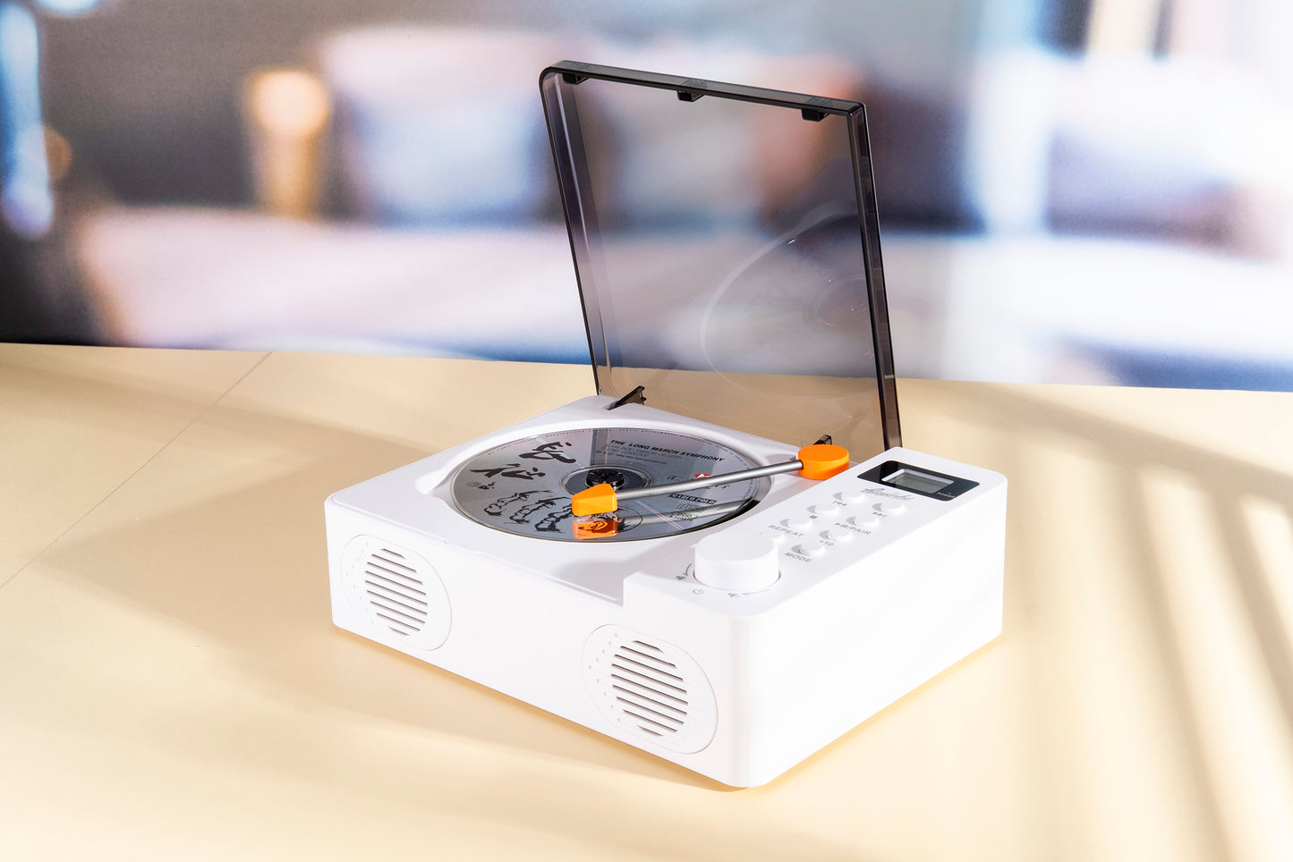 Portable CD Player with HiFi Speakers