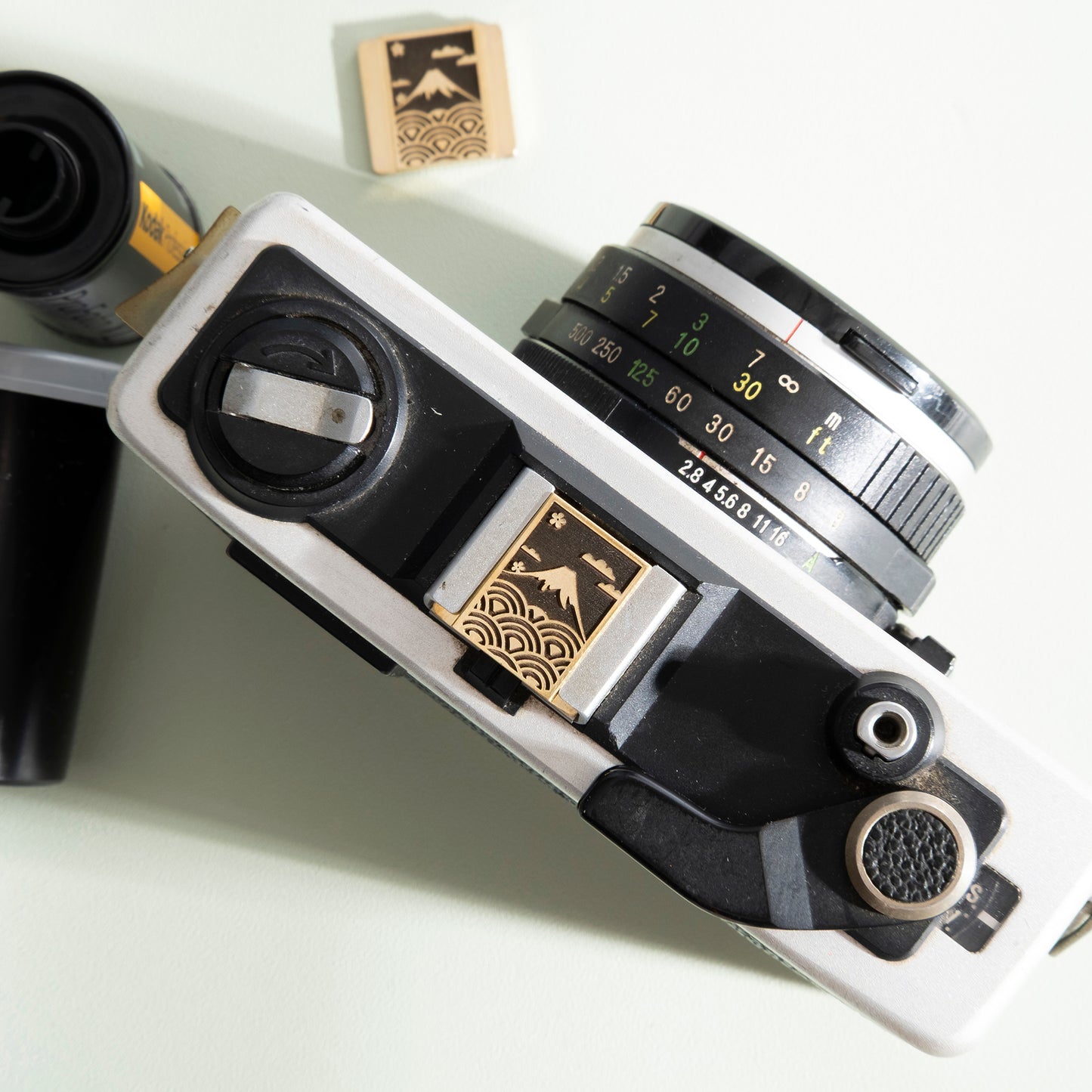 Camera Scenery Wave Pattern Hot Shoe Cover