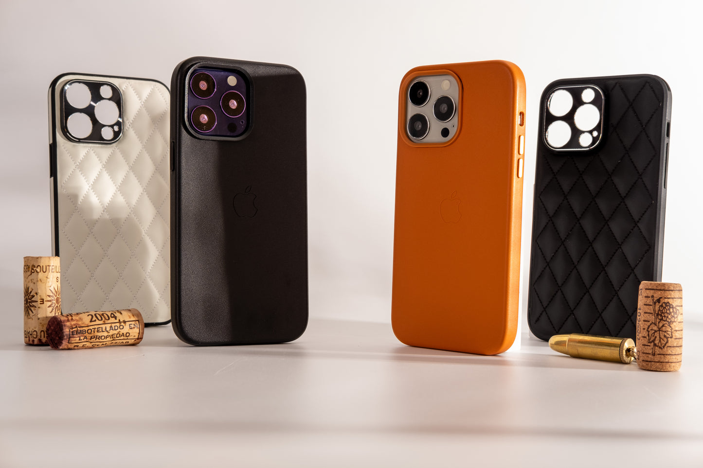 leather phone case compatible with iPhone 14 pro max series