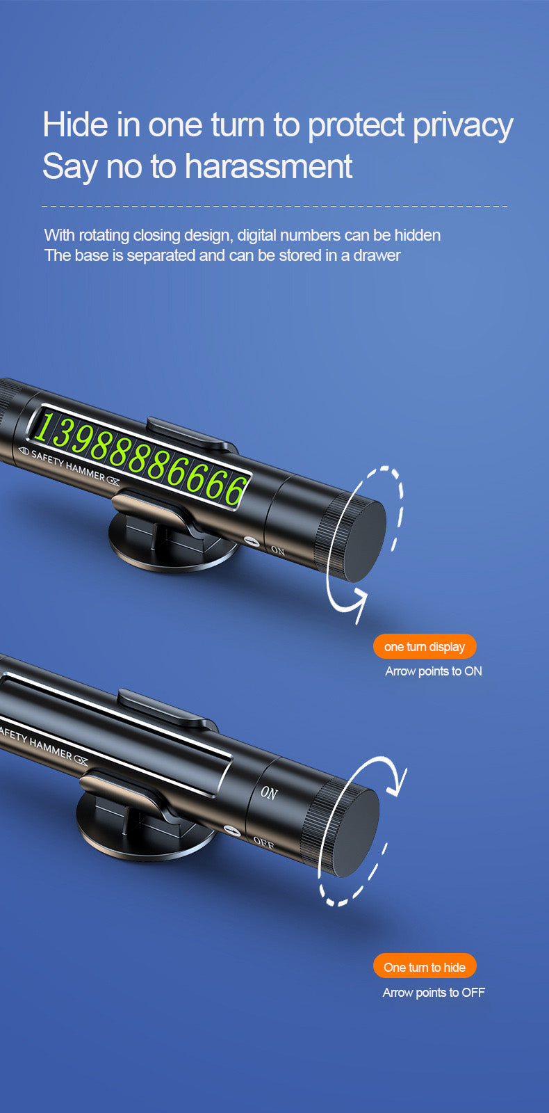 Car Safety Hammer Seat Belt Cutter