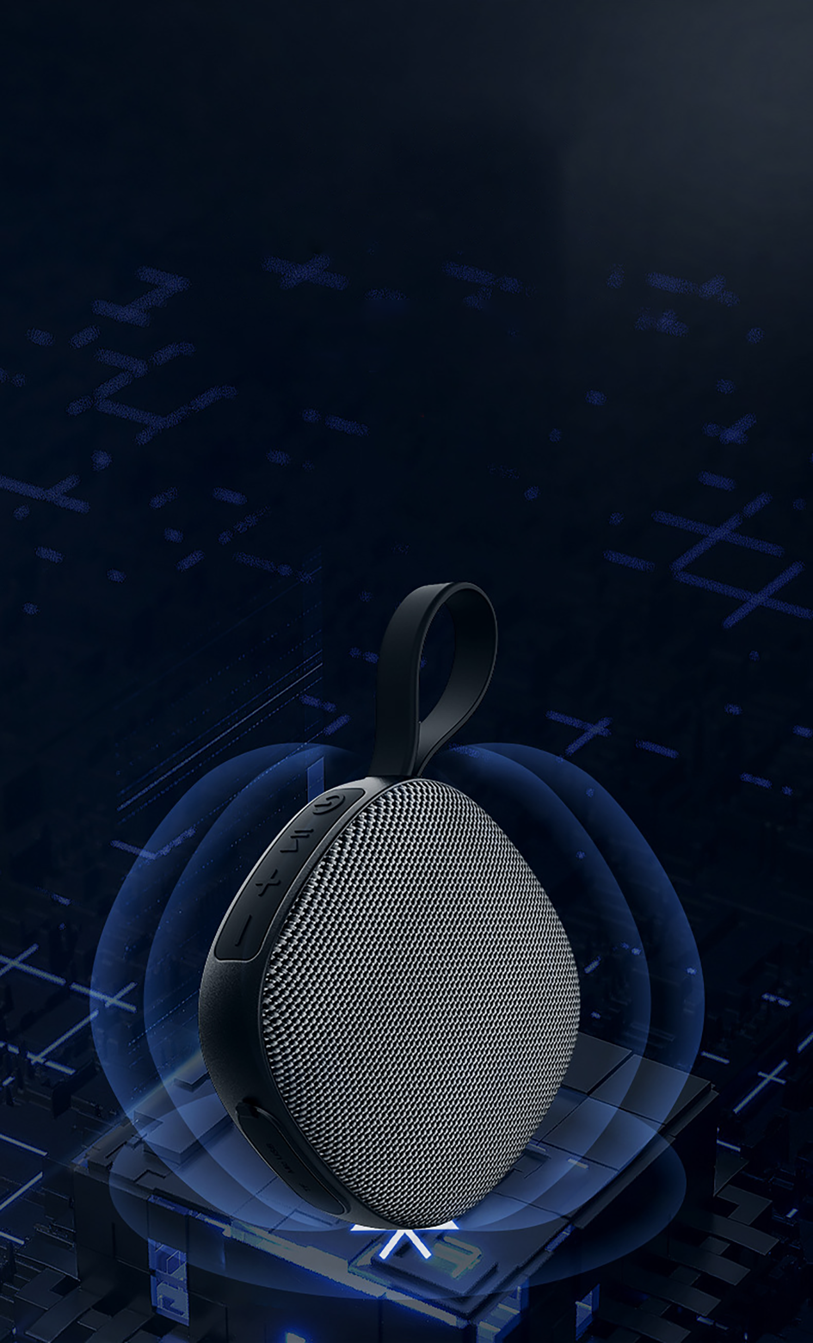 Portable Magnetic Bluetooth Speaker IPX6 Waterproof - starcopia design store