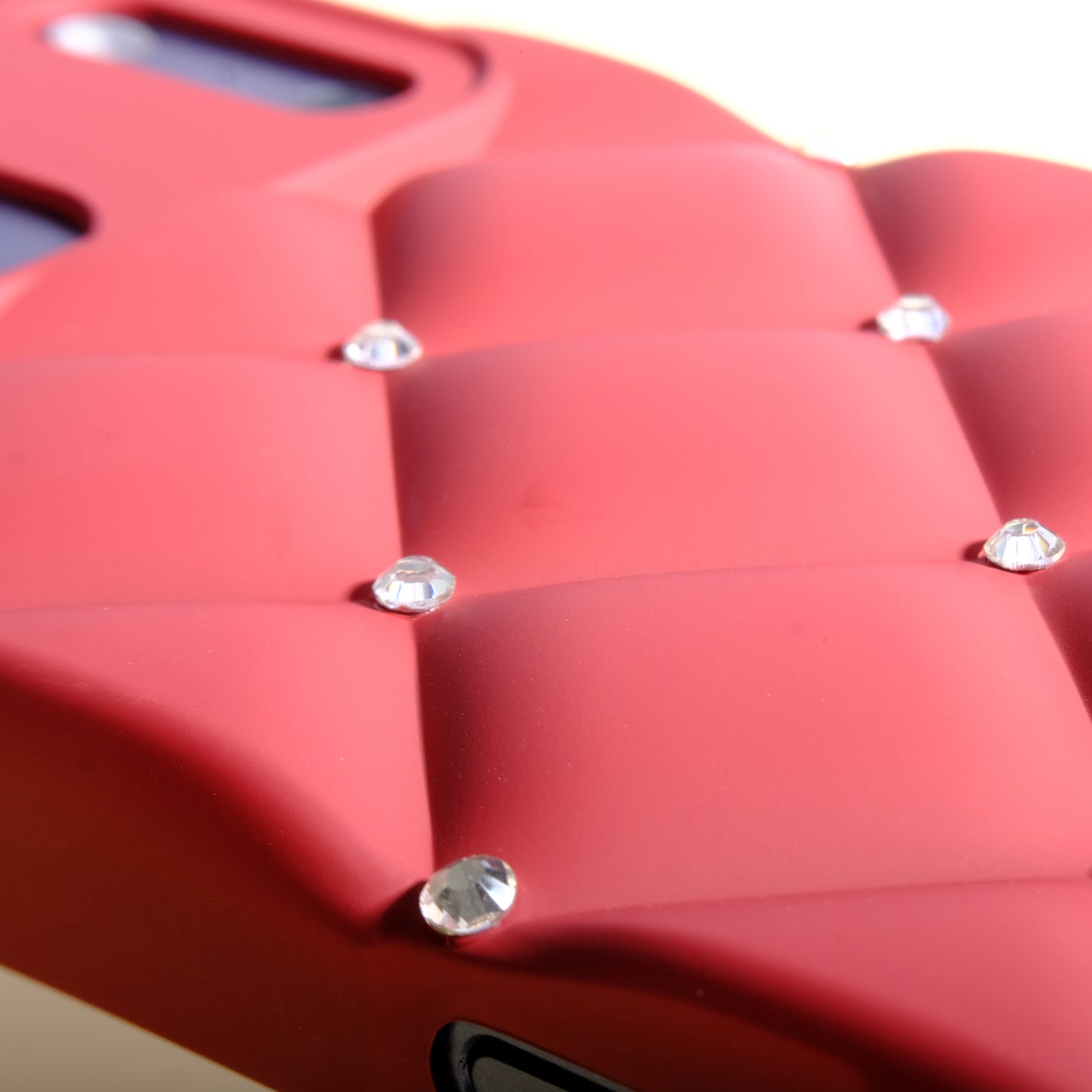 iPhone 17 Pro Max ケース シルバーストーン キルティングケース