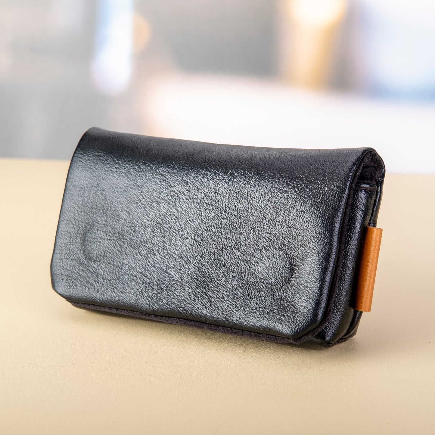 Soft PU Leather Camera Pouch