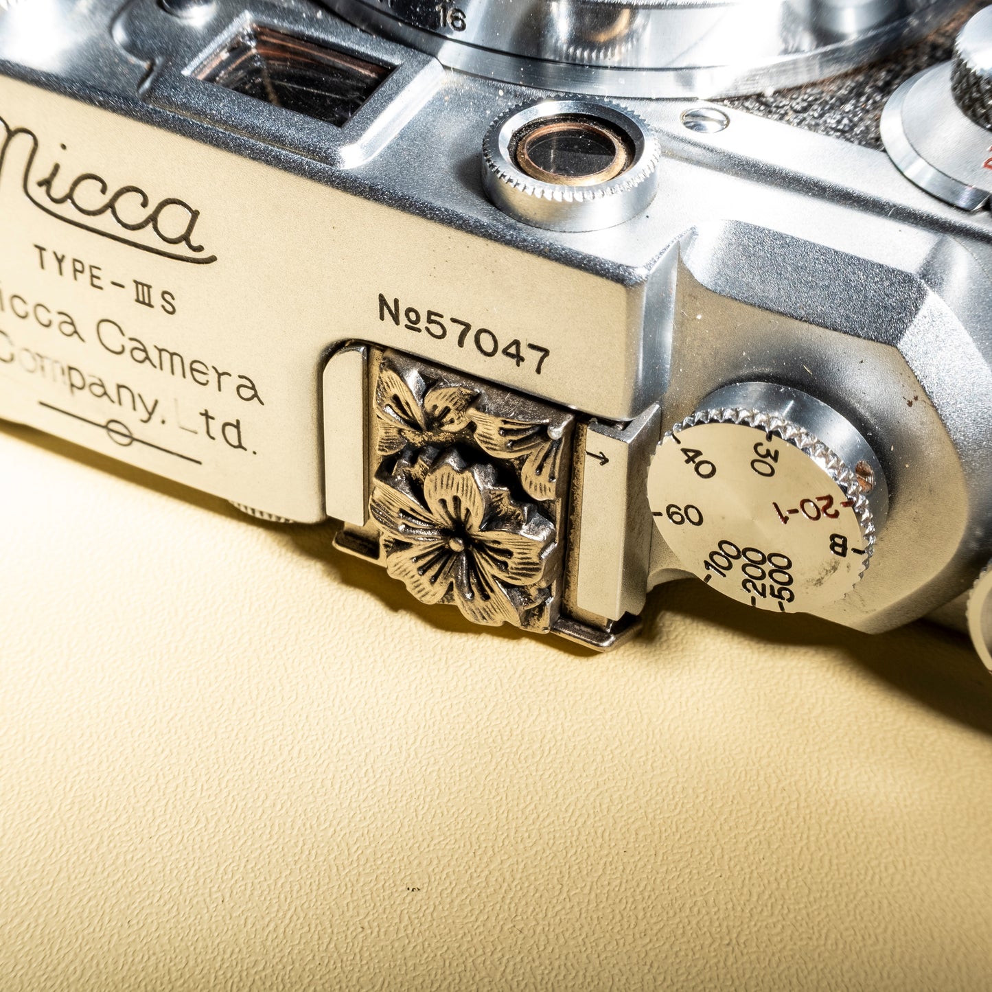 Embossed Cherry Blossom Pattern Camera Hot Shoe Cover - starcopia design store