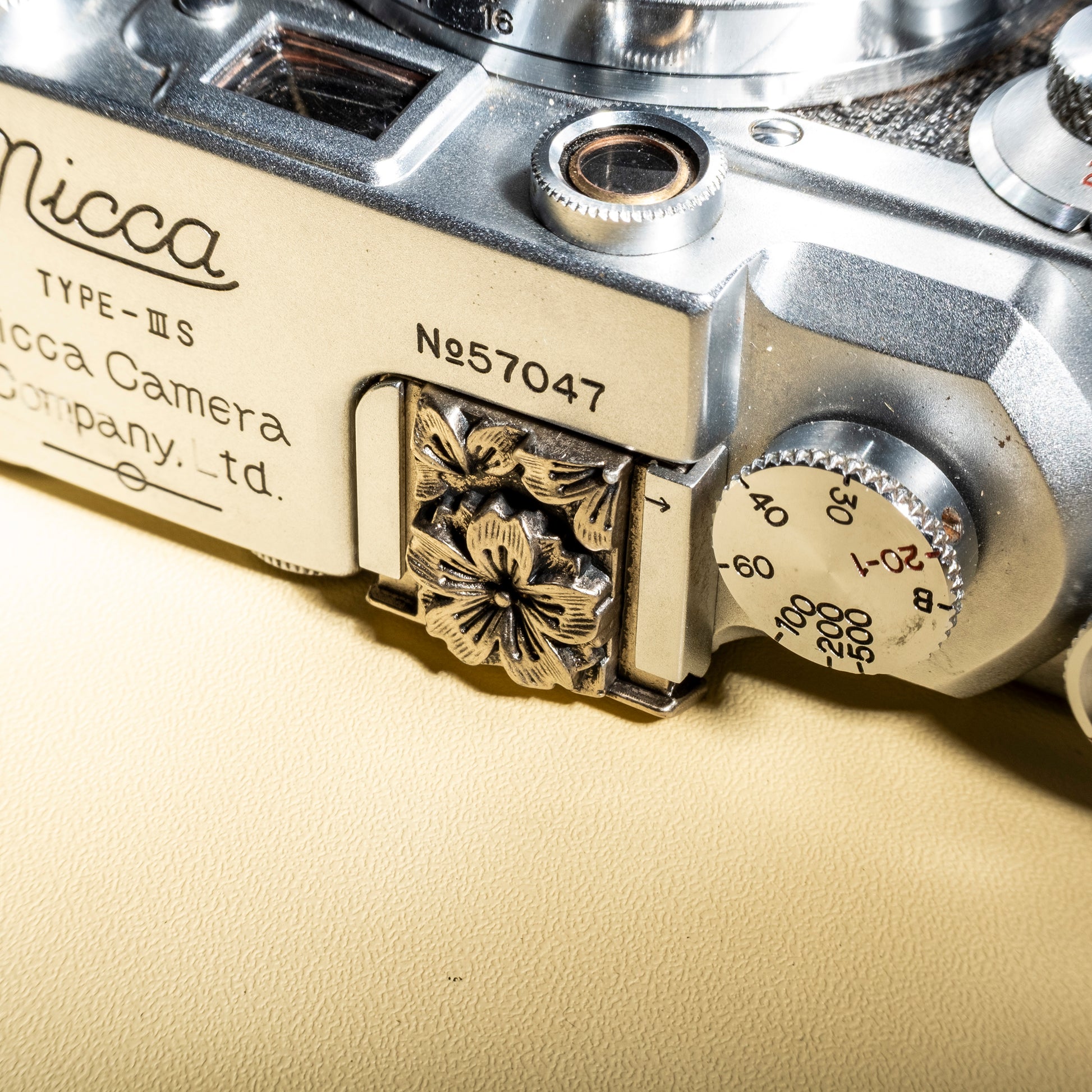 Embossed Cherry Blossom Pattern Camera Hot Shoe Cover - starcopia design store