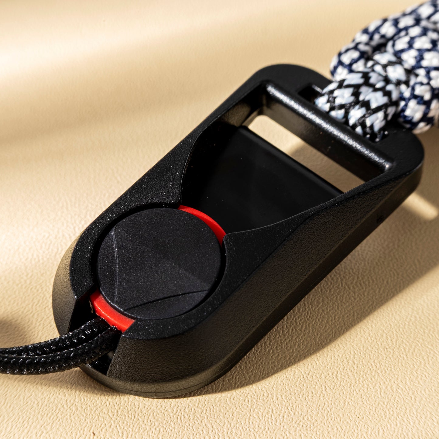 Hand-woven nylon camera Wrist Strap Coffee