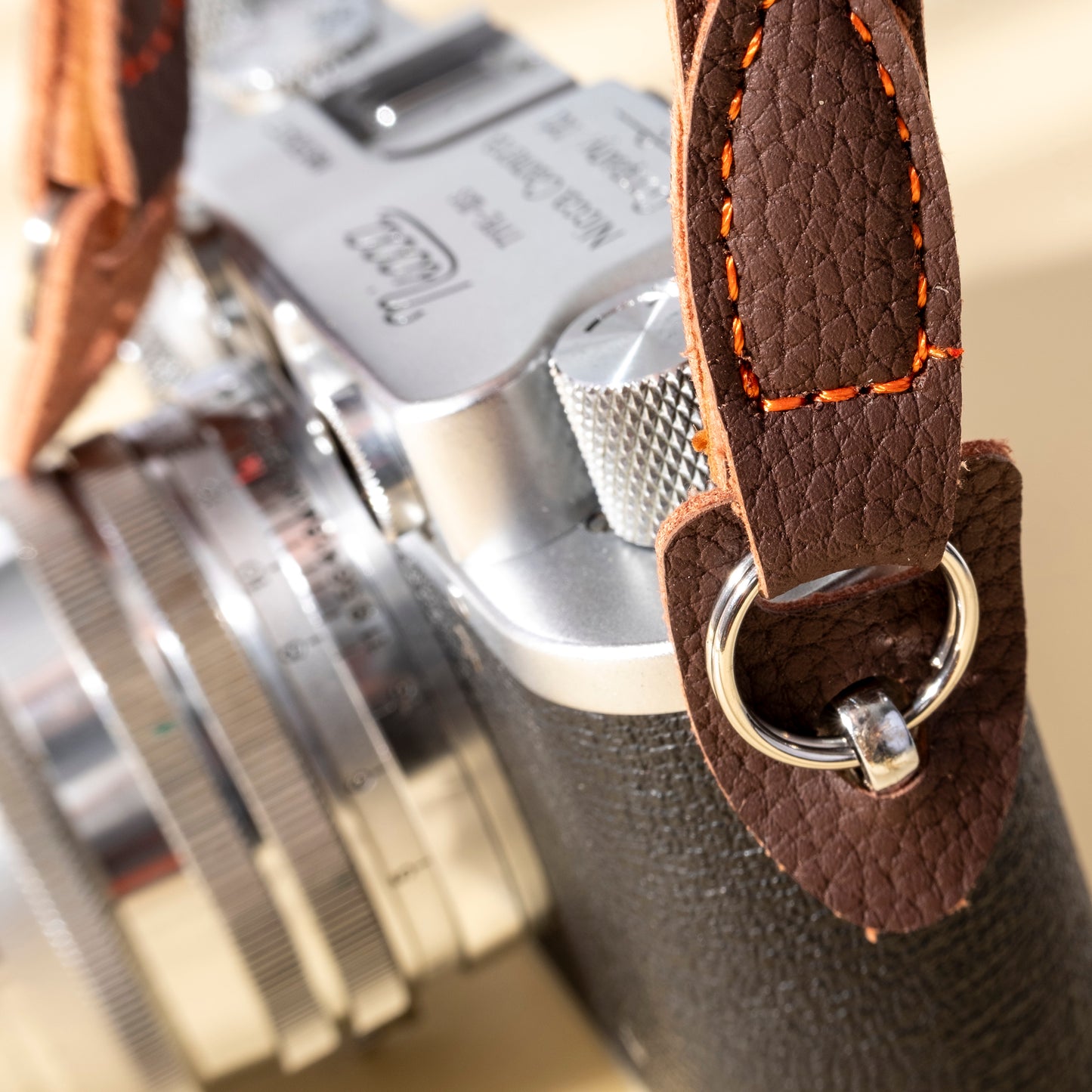 Sim PU 皮革相機頸肩背帶