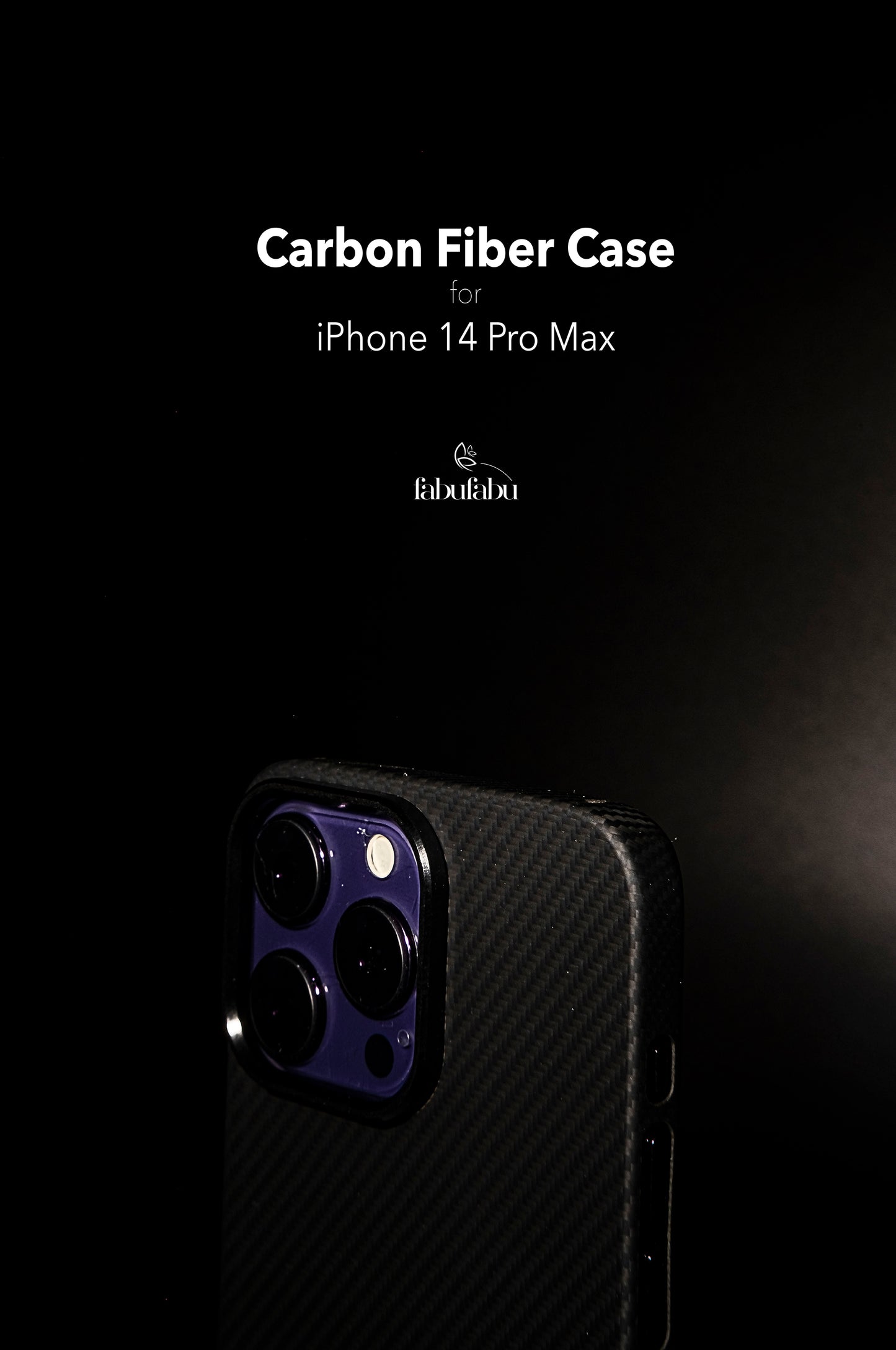 Carbon Fiber Case for iPhone 14 Pro Max
