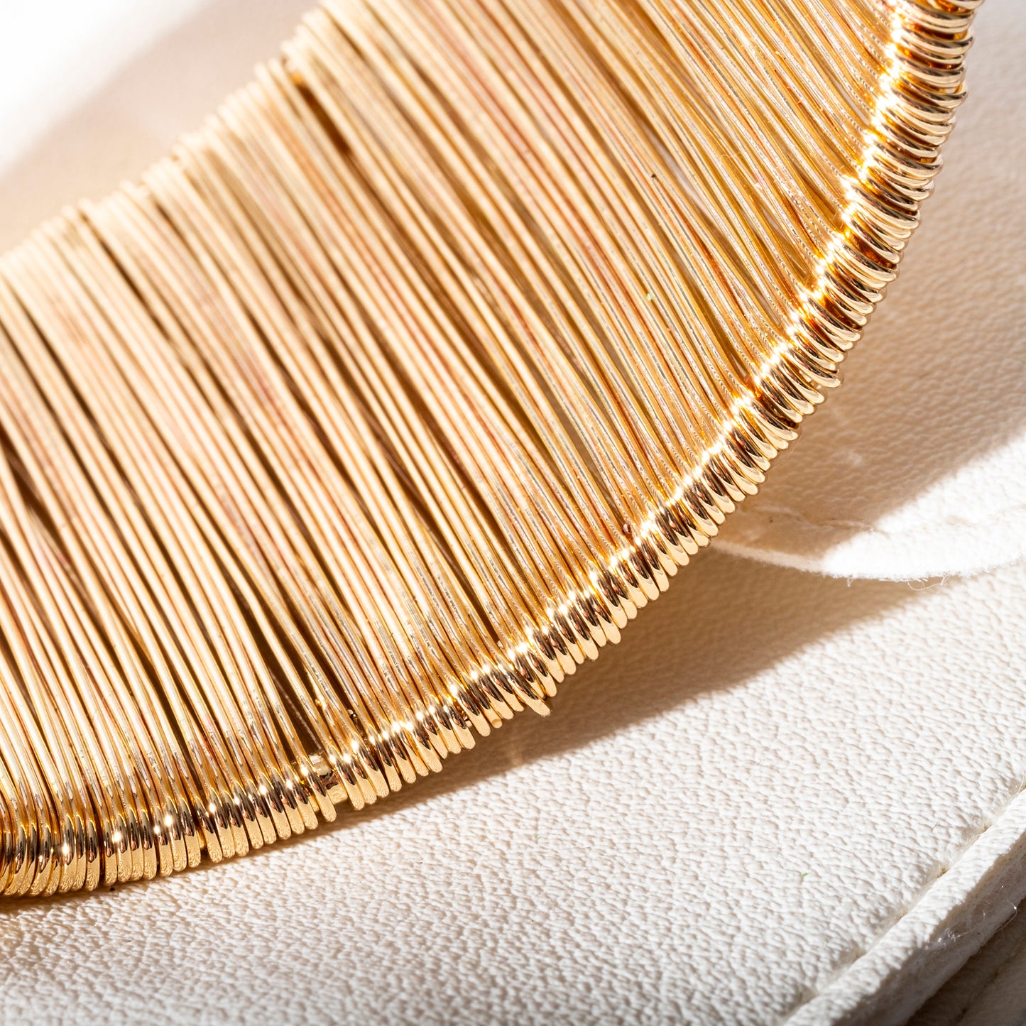 Fabufabu Gold Color Minimalist Fashion Wrist Wrap Wide Arm Cuff Bracelet - starcopia design store