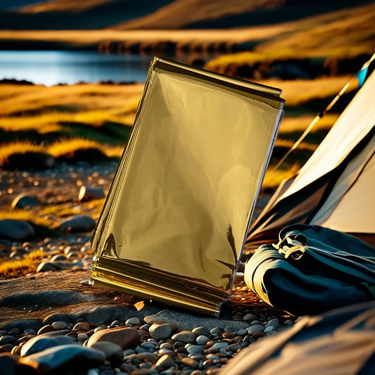 Emergency Aluminium coated PET film Blanket