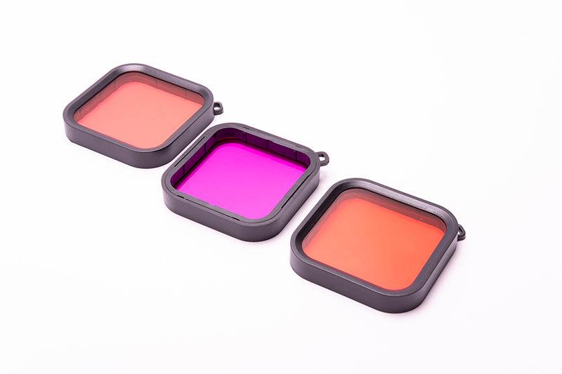 3 color filter set for GoPro 9/10/11 compatible - starcopia design store
