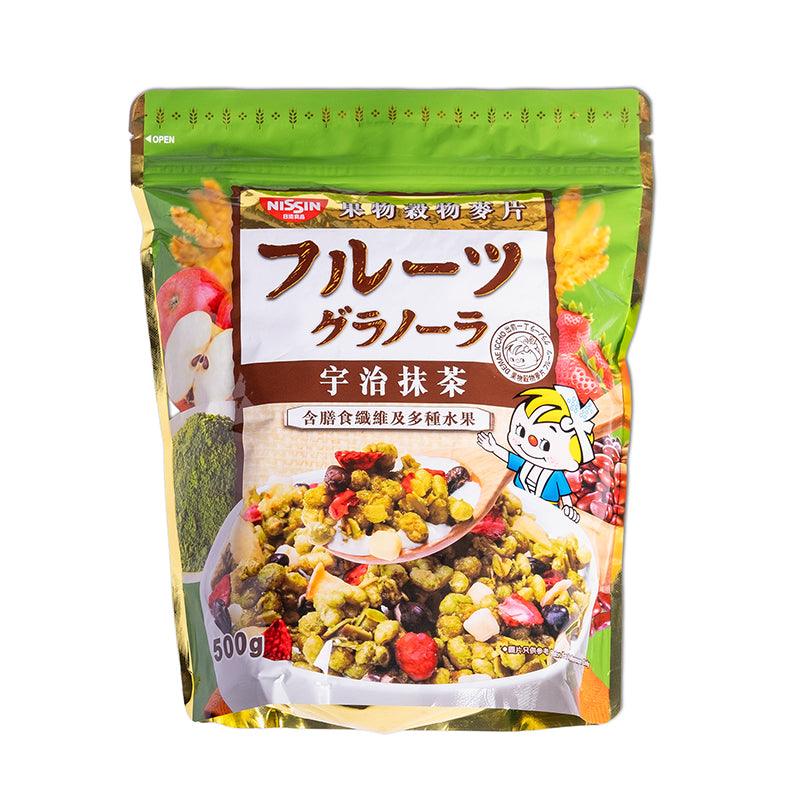 Nissin Granola Fruit Matcha 500g 1 box 12 packs - starcopia design store