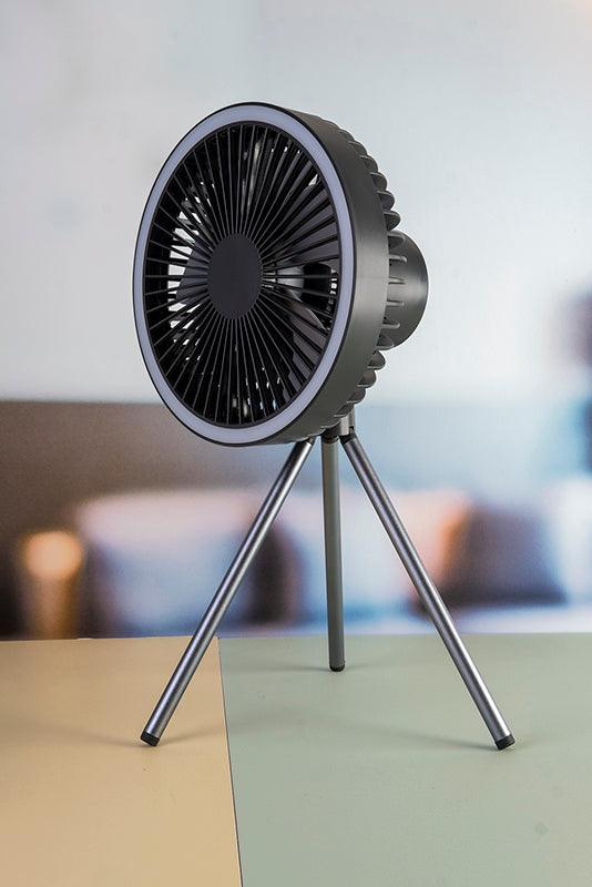 Fabufabu Camping Tripod Fan with light - starcopia design store