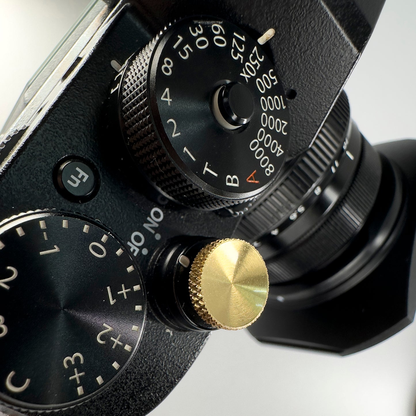 Pure Color Camera Shutter Button Upscale and Delicate Copper material Gold