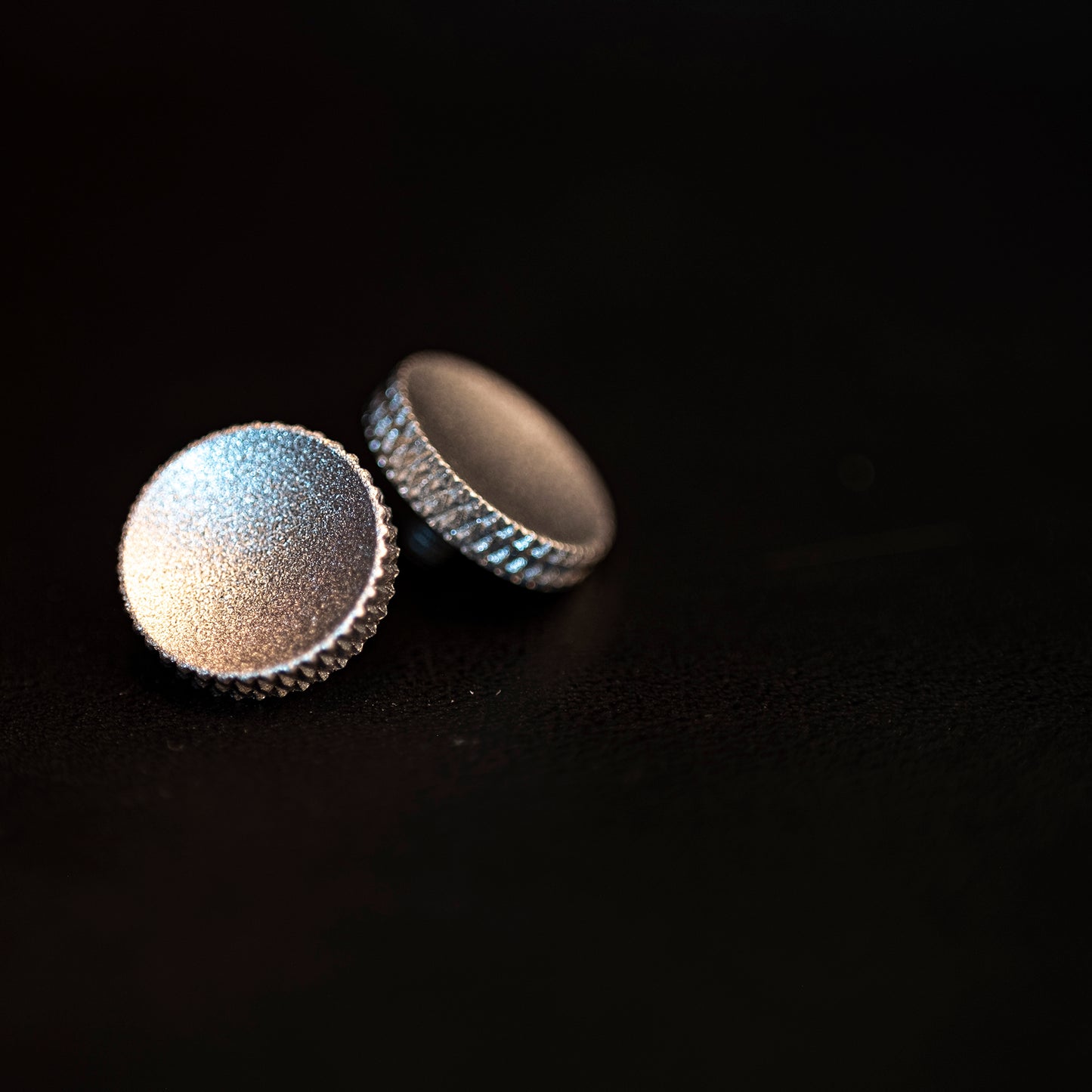 Pure Color Camera Shutter Button Upscale and Delicate Copper material Silver