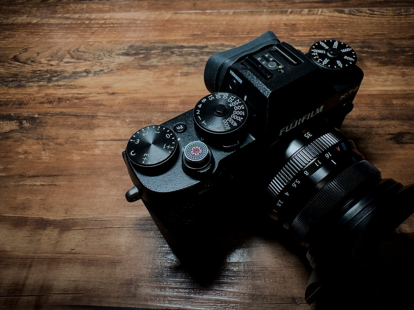 Camera Retro Shutter Button Upscale and Delicate brass material