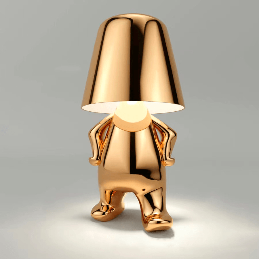 Fabufabu Contemplation Gold Rechargeable Lamp - starcopia design store