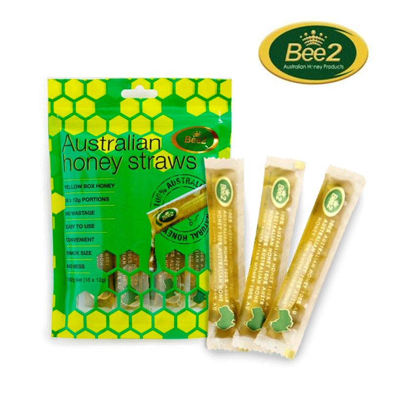 Bee 2 Australian Honey Straws bundle 3 packs - starcopia design store