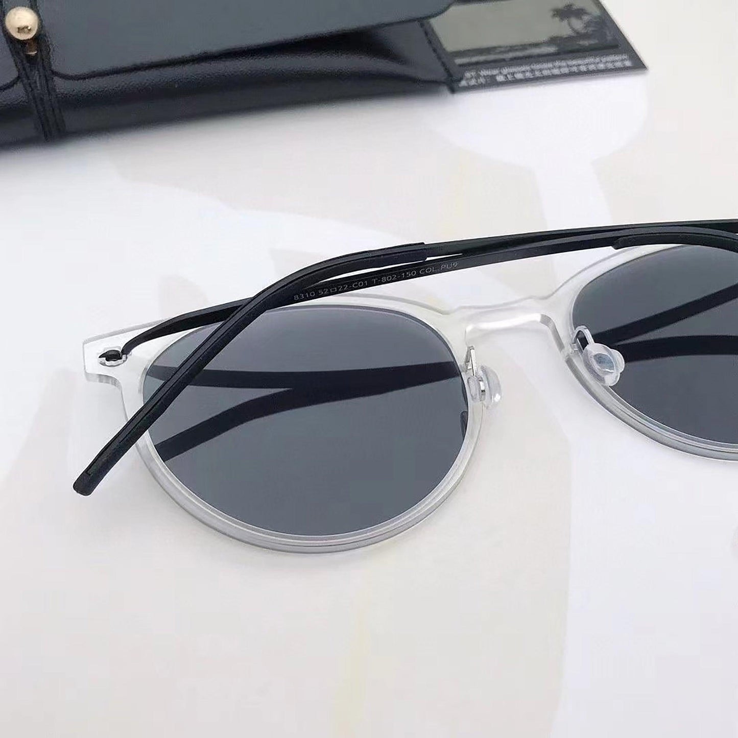 Fabufabu Trendy Transparent Frame Sunglasses - starcopia design store