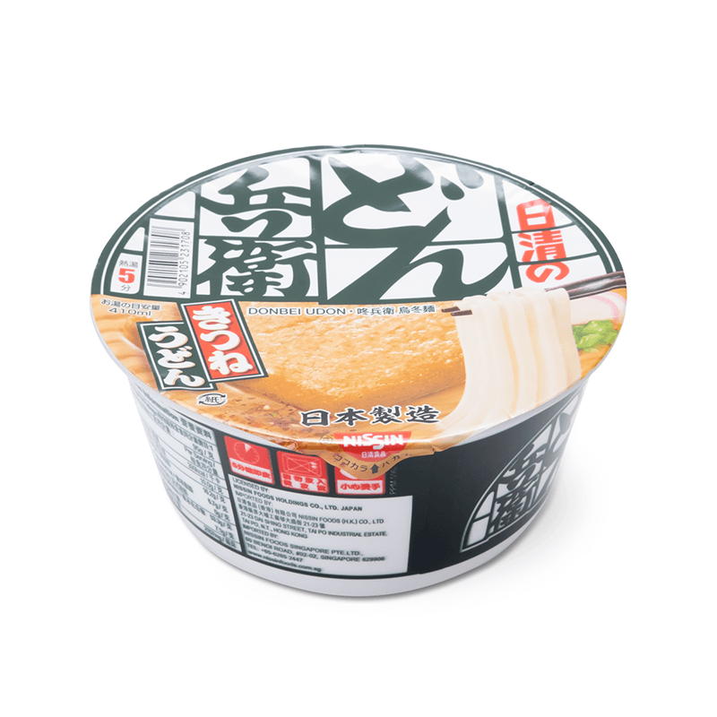 Nissin Donbei Bowl Kitsune Udon bundle 12 cups - starcopia design store