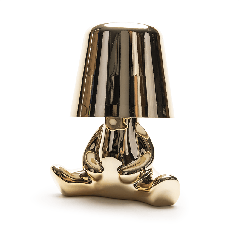 Fabufabu Contemplation Gold Rechargeable Lamp - starcopia design store