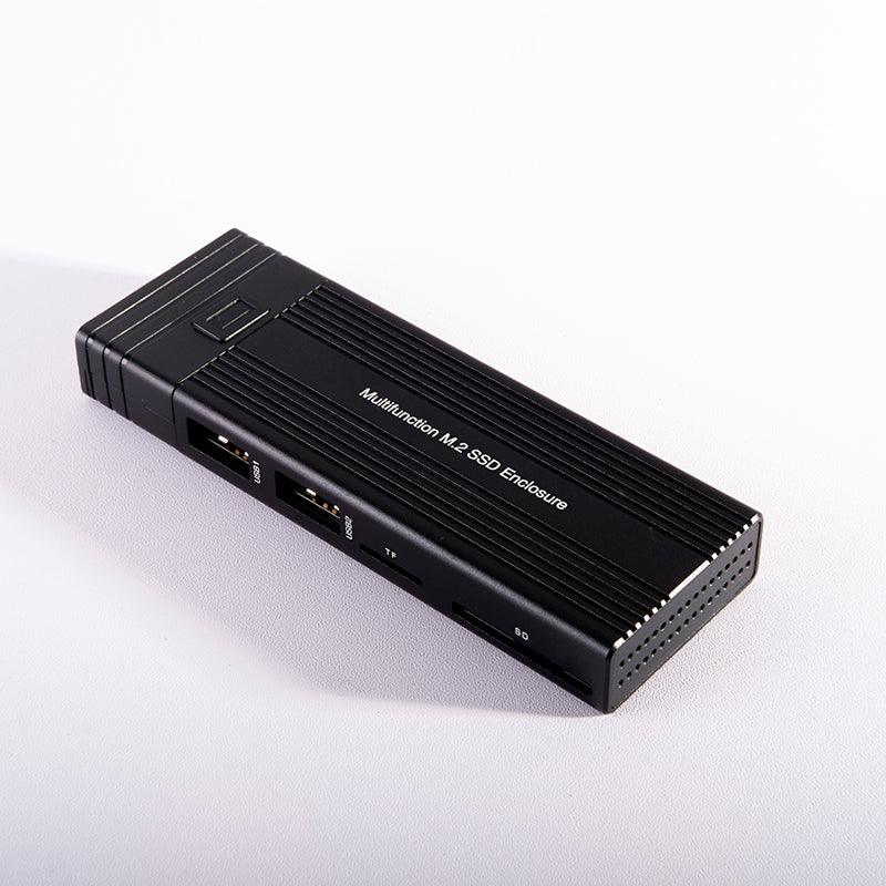 Fabufabu 4-in-1 USB 3.2 M.2 NVME and SATA dual-protocol ssd Hub - starcopia design store